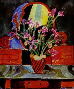 Henri Matisse Painting - Jarrón de lirios 1912 fauvismo abstracto Henri Matisse